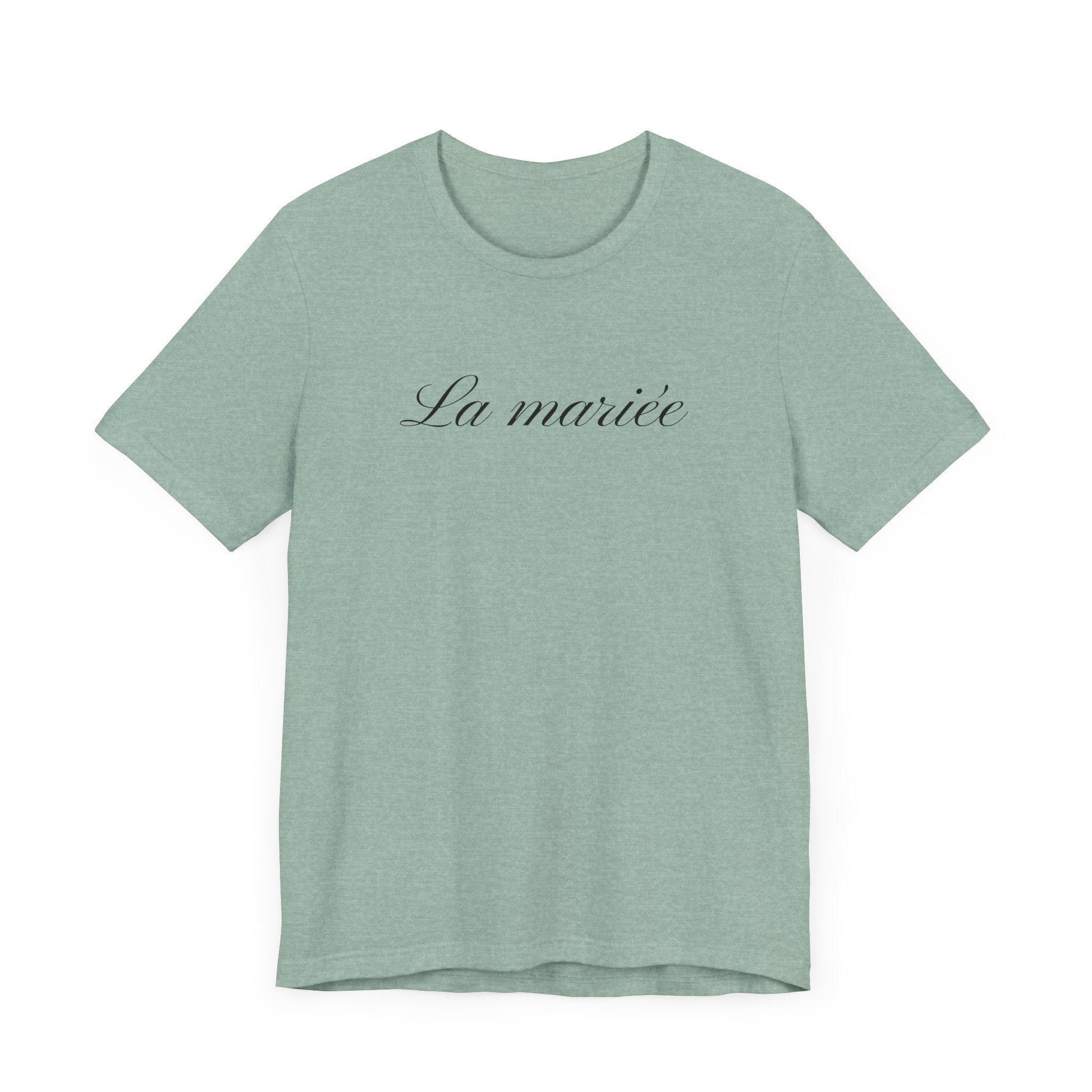 La mariée bride T-Shirt, Wedding Tee, Bridal Party Shirt - La Vie Bien - Bachelorette party - Bachelorette party French