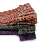 Alpaca Beanie Hat - Accordion - Tumeric by Ethical Trade Co