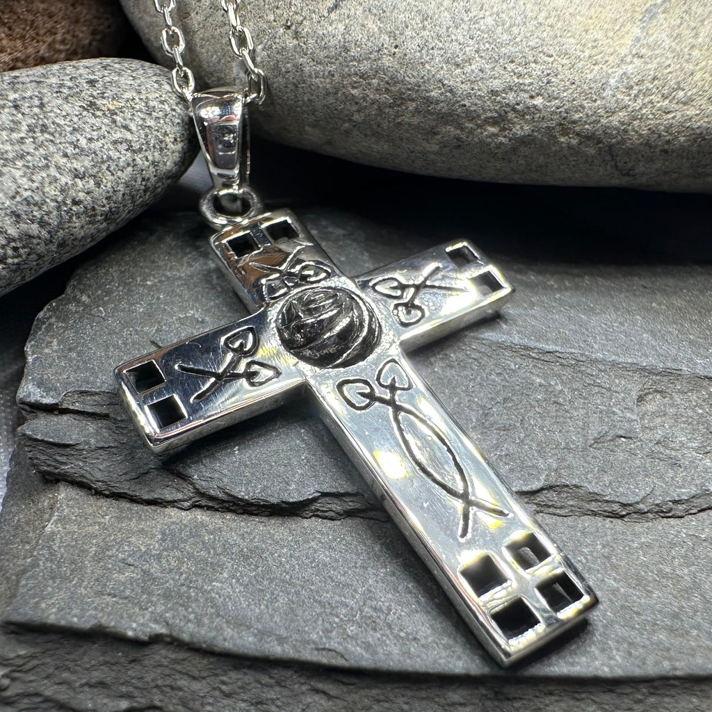Scottish Mackintosh Cross Necklace