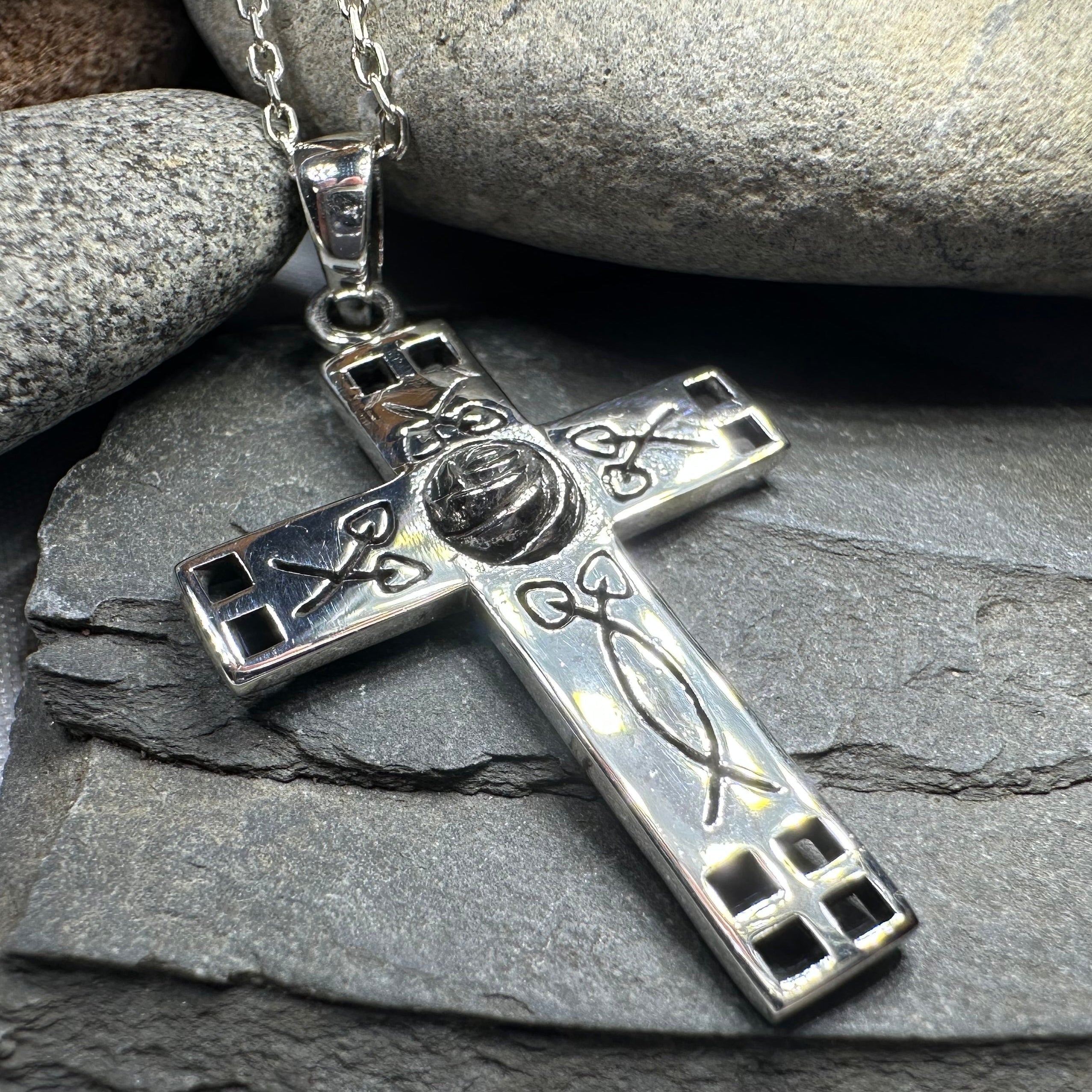 Scottish Mackintosh Cross Necklace