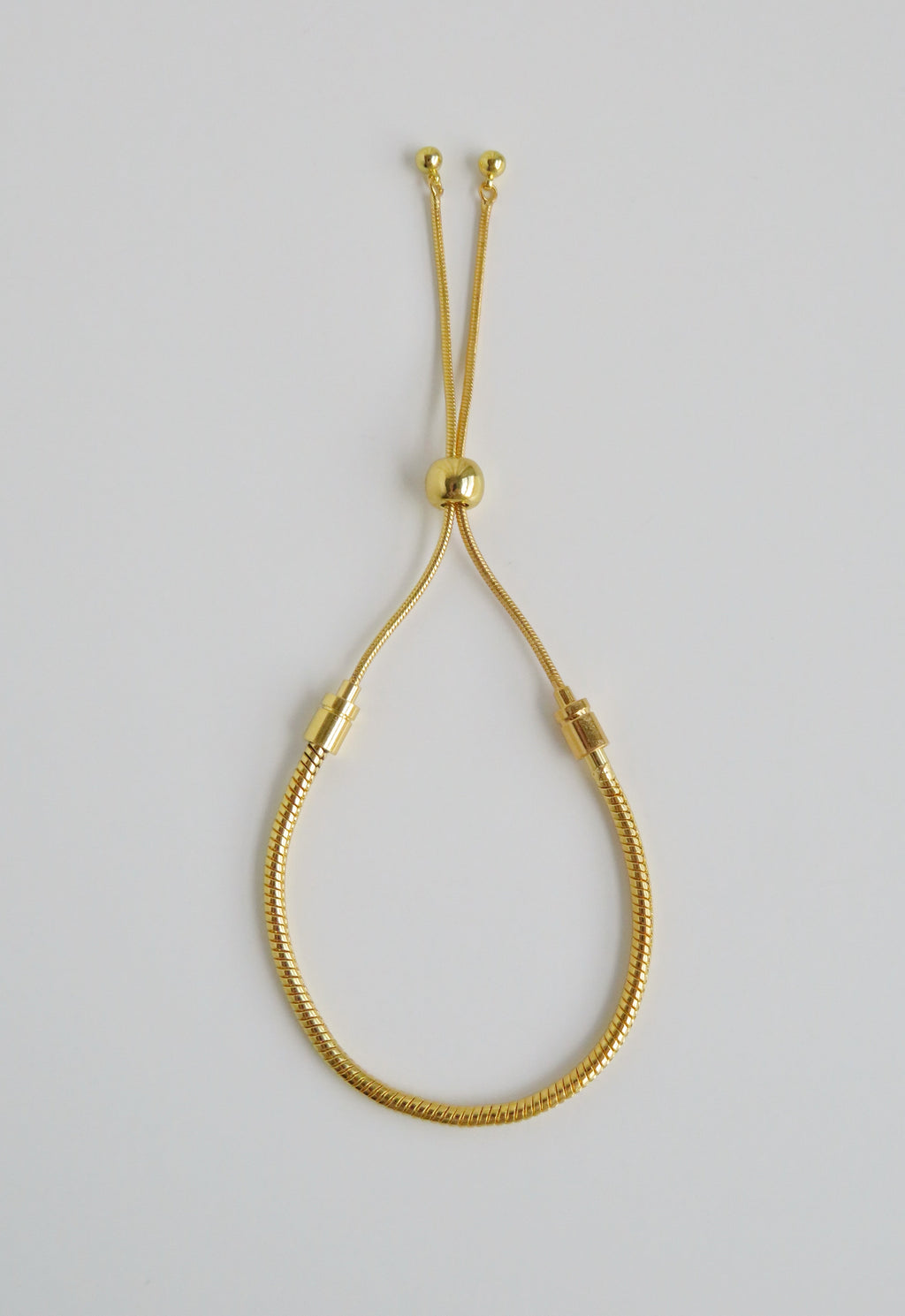 Adjustable Charm Bar Bracelet