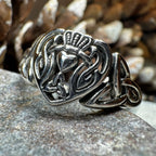 True Love Irish Claddagh Ring in Sterling Silver