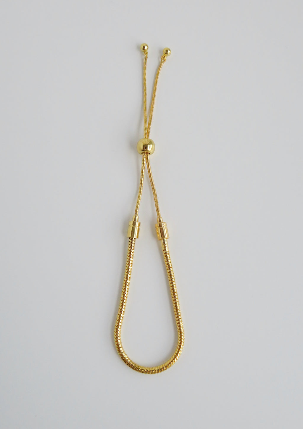 Adjustable Charm Bar Bracelet