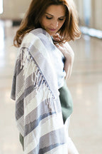 Ameera Scarf - Navy by Fair Anita