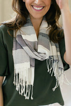 Ameera Scarf - Navy by Fair Anita