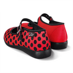 Chocolaticas® Ladybug Women's Mary Jane Flat by Hot Chocolate Design