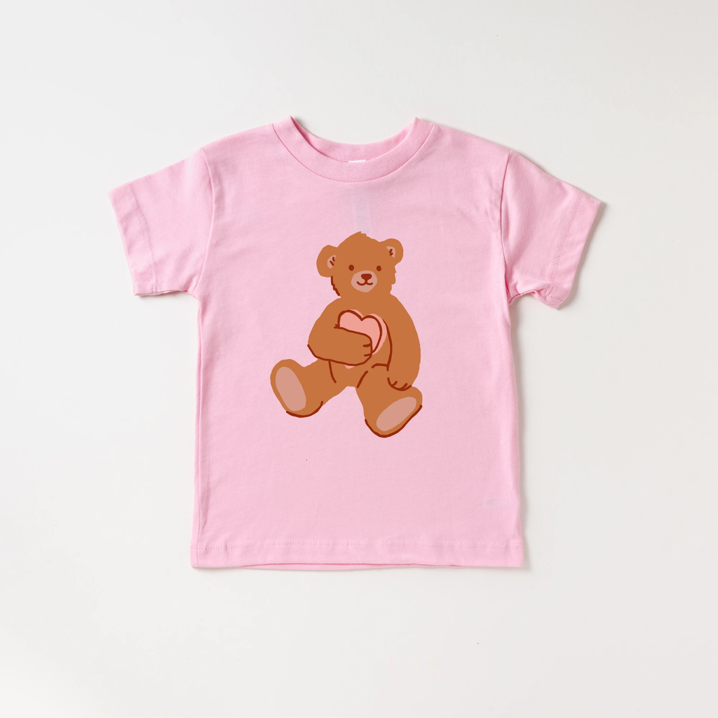 Big Bear Love toddler and youth tee shirt, Valentine's Day collection by Benny and Ray Apparel