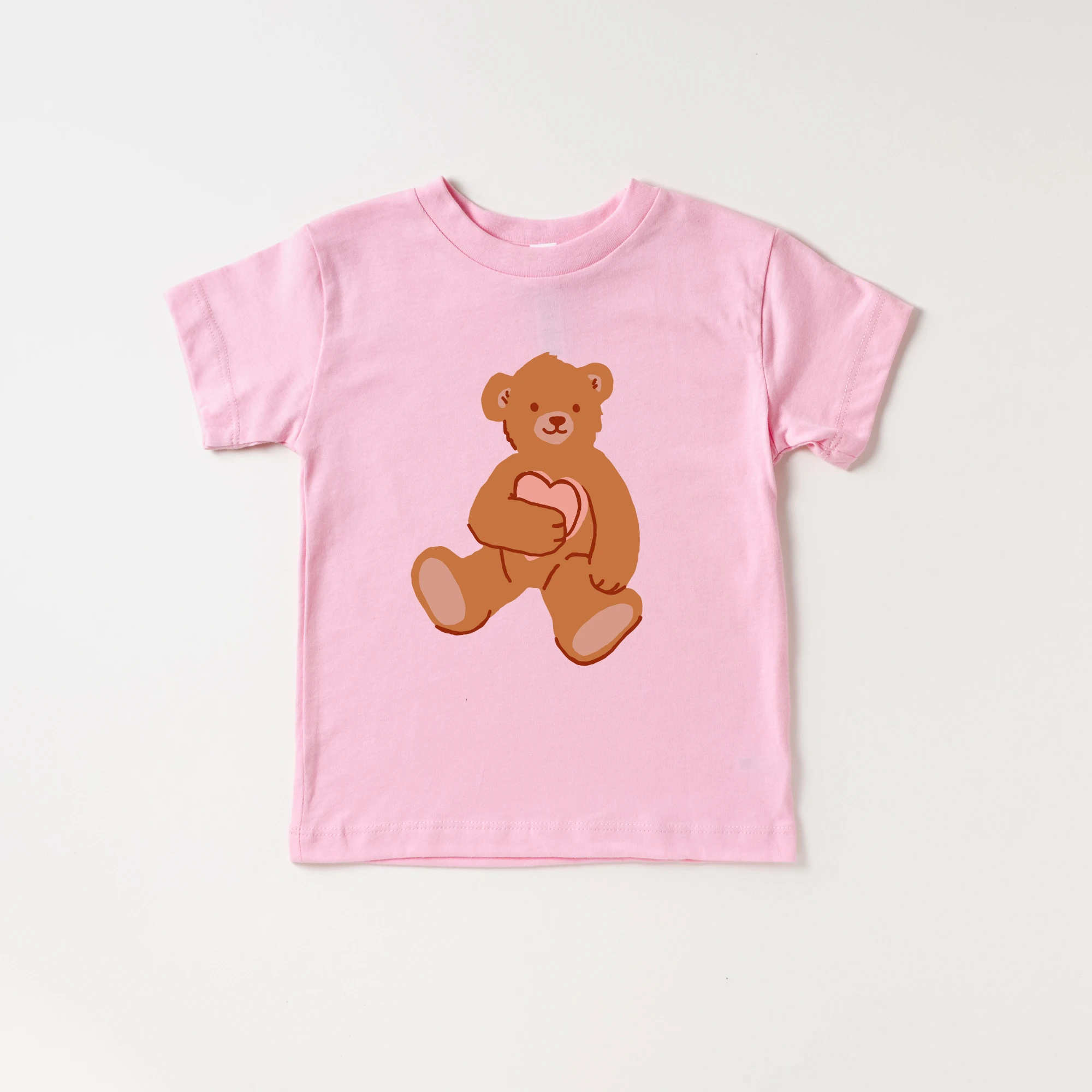 Big Bear Love toddler and youth tee shirt, Valentine's Day collection by Benny and Ray Apparel