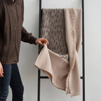 Wren Merino Throw: Brown