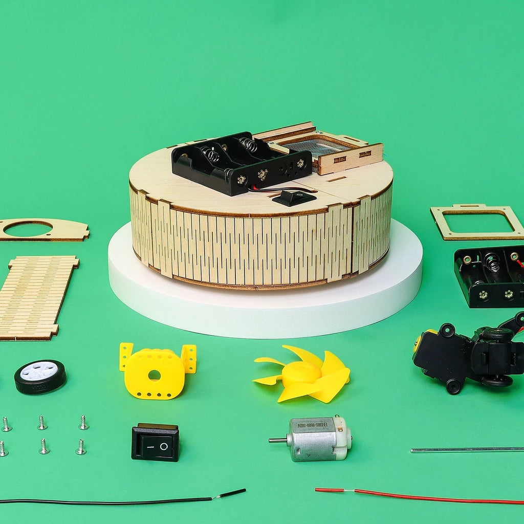 DIY Robot Vacuum Kit – STEM Educational Toy by Kitsville