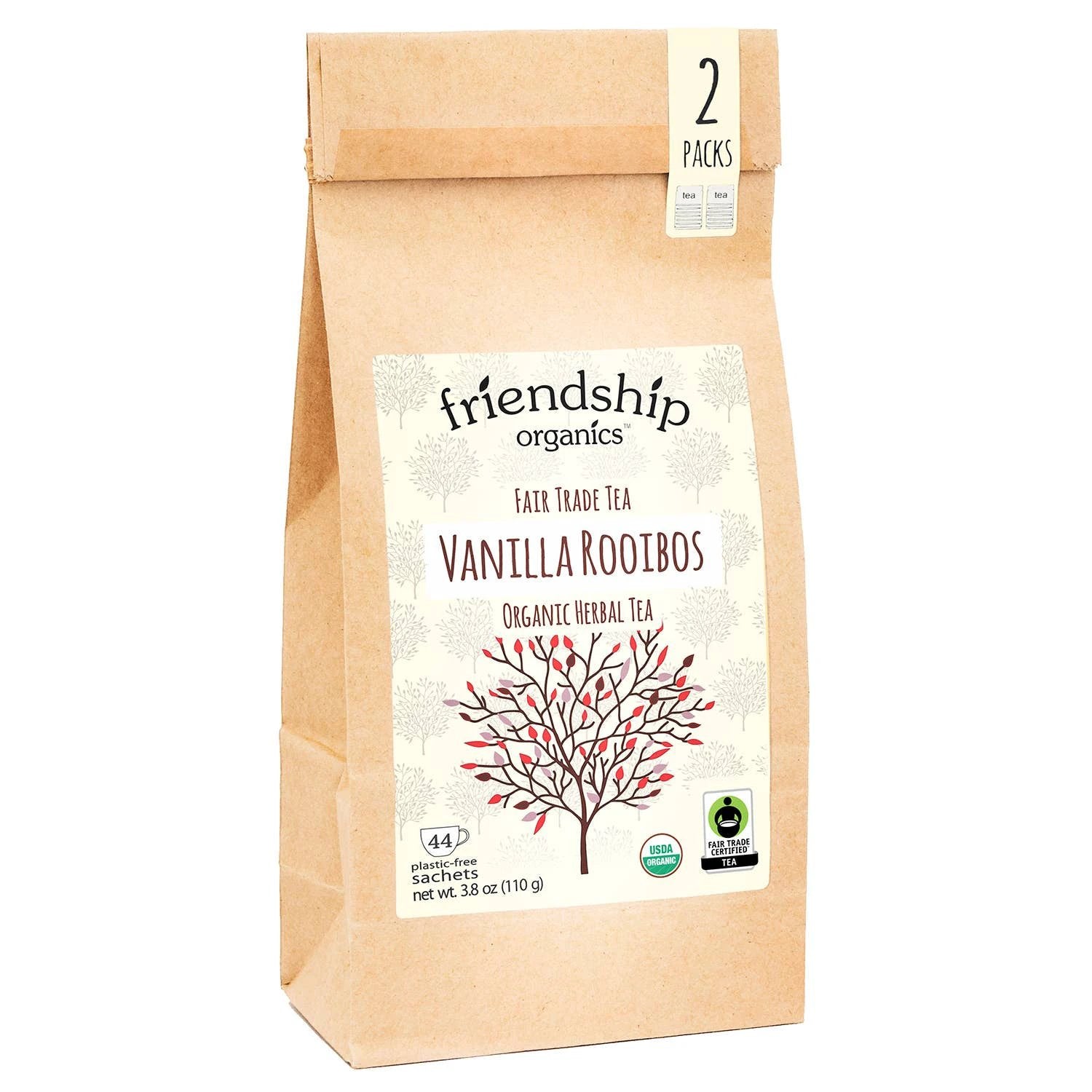 Vanilla Rooibos Herbal Tea by Ethical Trade Co