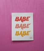 8x10 Babe Art Print Art Prints La Vie Bien 8x10 Babe Art Print
