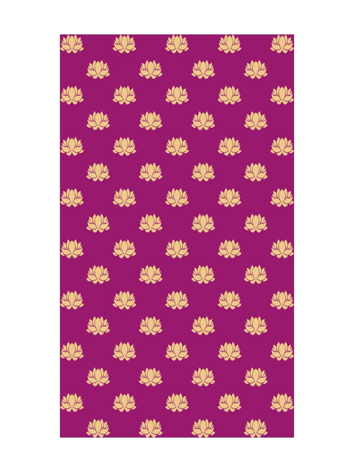 8x5 Feet Fabric Reusable Big Lotus Backdrop Banner for Wedding, Seemantham Ceremony, Housewarming, any Auspicious occasions (1318) Festive Decor La Vie Bien 8x5 Feet Fabric Reusable Big Lotus Backdrop Banner for Wedding, Seemantham Ceremony, Housewarming, any Auspicious occasions (1318)