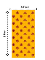 8x5 Feet Fabric Reusable Big Lotus Backdrop Banner for Wedding, Seemantham Ceremony, Housewarming, any Auspicious occasions (AS1382) Festive Decor La Vie Bien 8x5 Feet Fabric Reusable Big Lotus Backdrop Banner for Wedding, Seemantham Ceremony, Housewarming, any Auspicious occasions (AS1382)