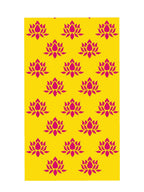8x5 Feet Fabric Reusable Big Lotus Backdrop Banner for Wedding, Seemantham Ceremony,Housewarming, any Auspicious occasions (1076) Festive Decor La Vie Bien 8x5 Feet Fabric Reusable Big Lotus Backdrop Banner for Wedding, Seemantham Ceremony,Housewarming, any Auspicious occasions (1076)