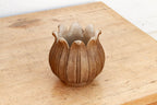 9" Blossoming Lotus Marble Vase Planter La Vie Bien 9" Blossoming Lotus Marble Vase