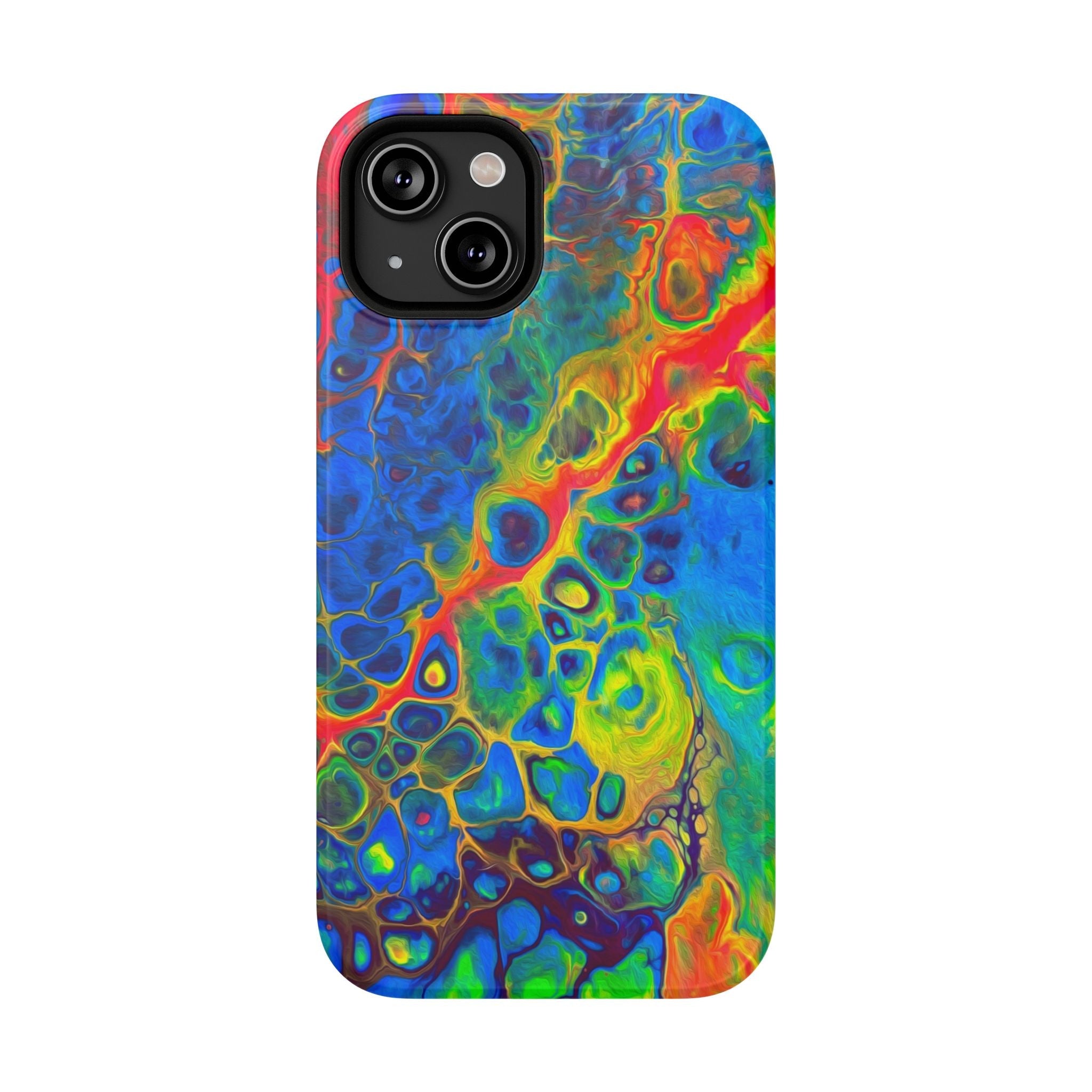 Bespattered Facade Rainbow Impact-Resistant Case