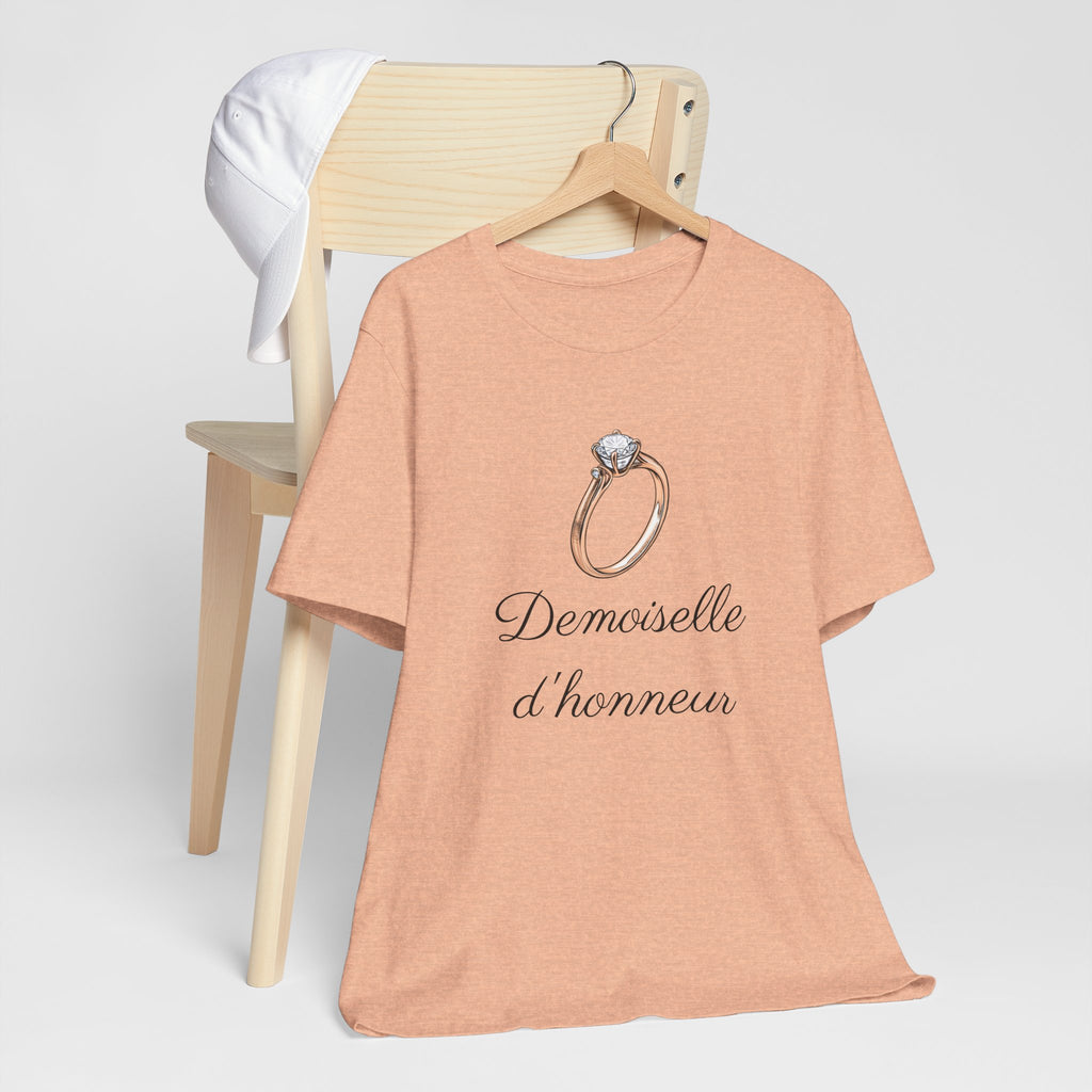 Demoiselle d'honneur Maid of Honor Tee - La Vie Bien - Bachelorette Party - Bridal Party - Bride Squad