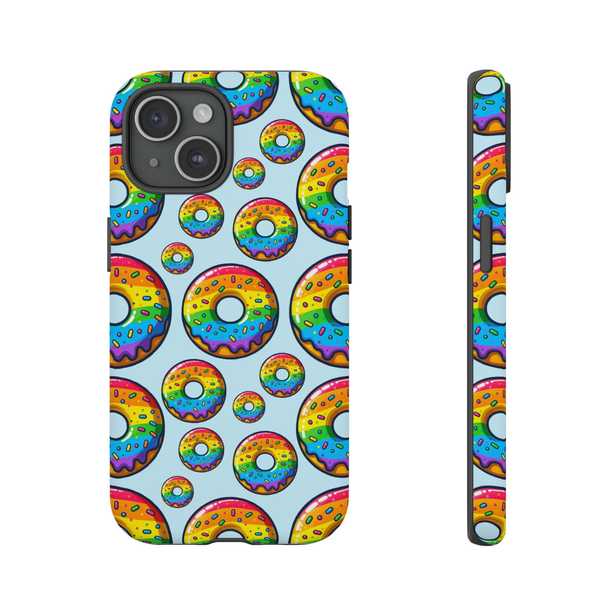 Bespattered Facade Rainbow Sprinkle Donut Tough Case
