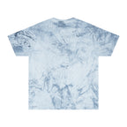 Francophone circular tye-dye tee shirt, retro unisex t-shirt for French language speakers