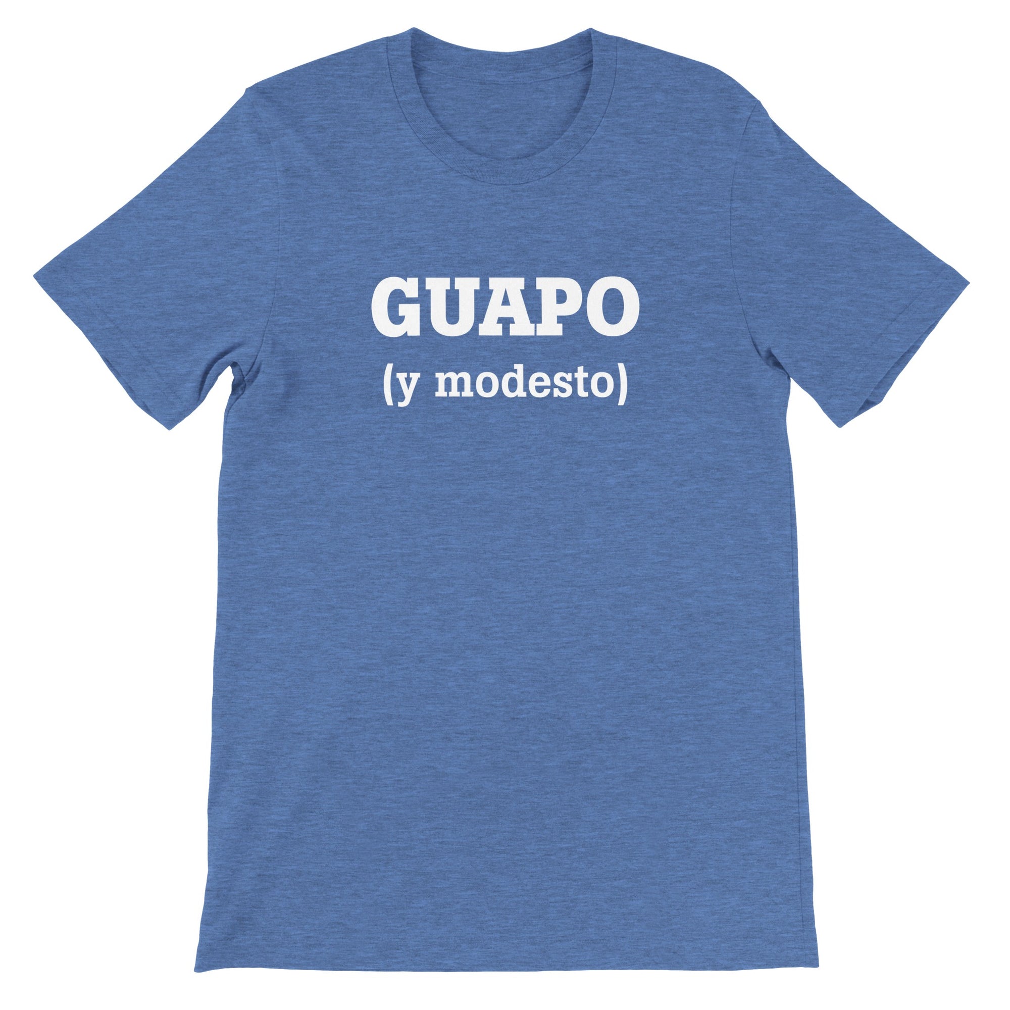 Guapo y modesto tee