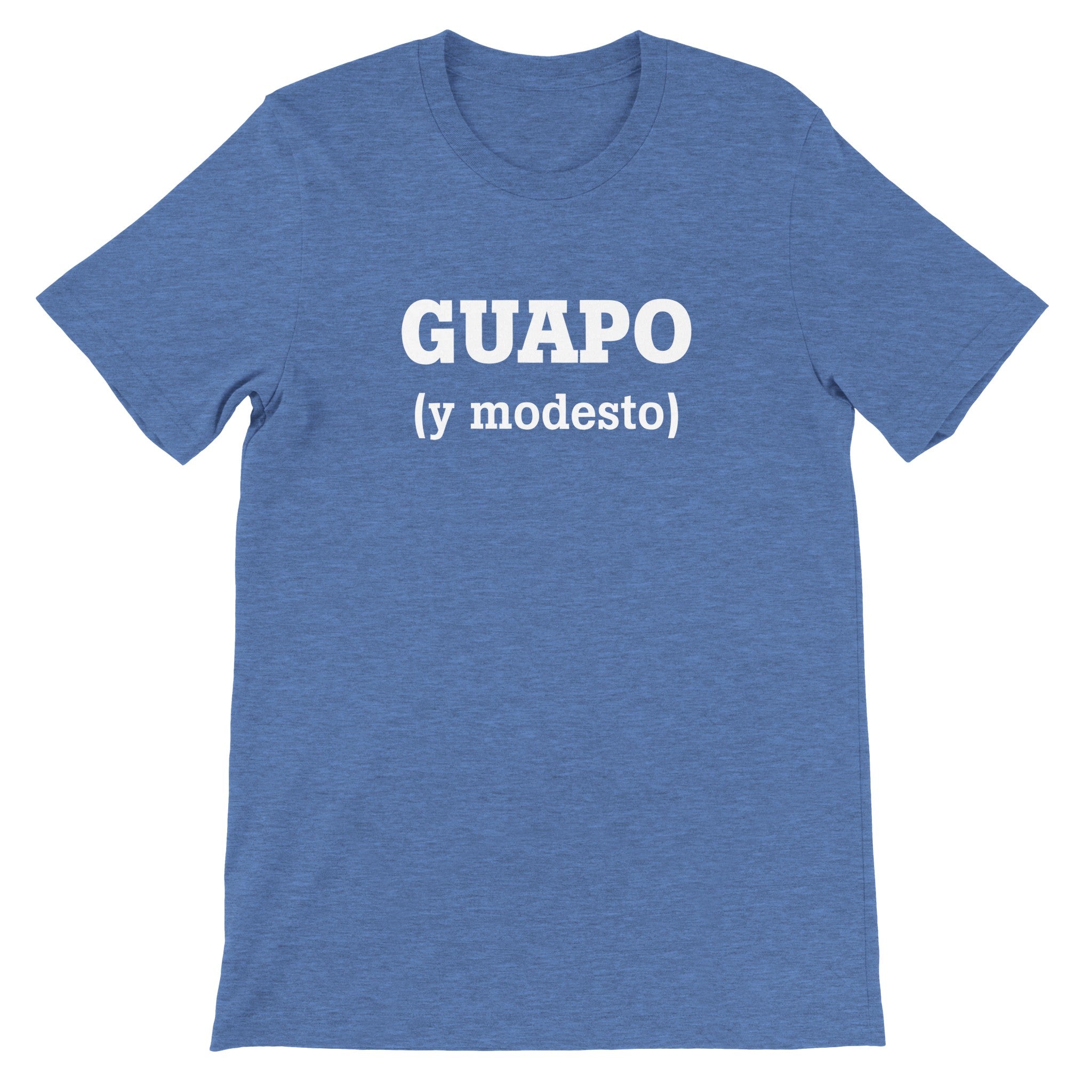 Guapo y modesto tee
