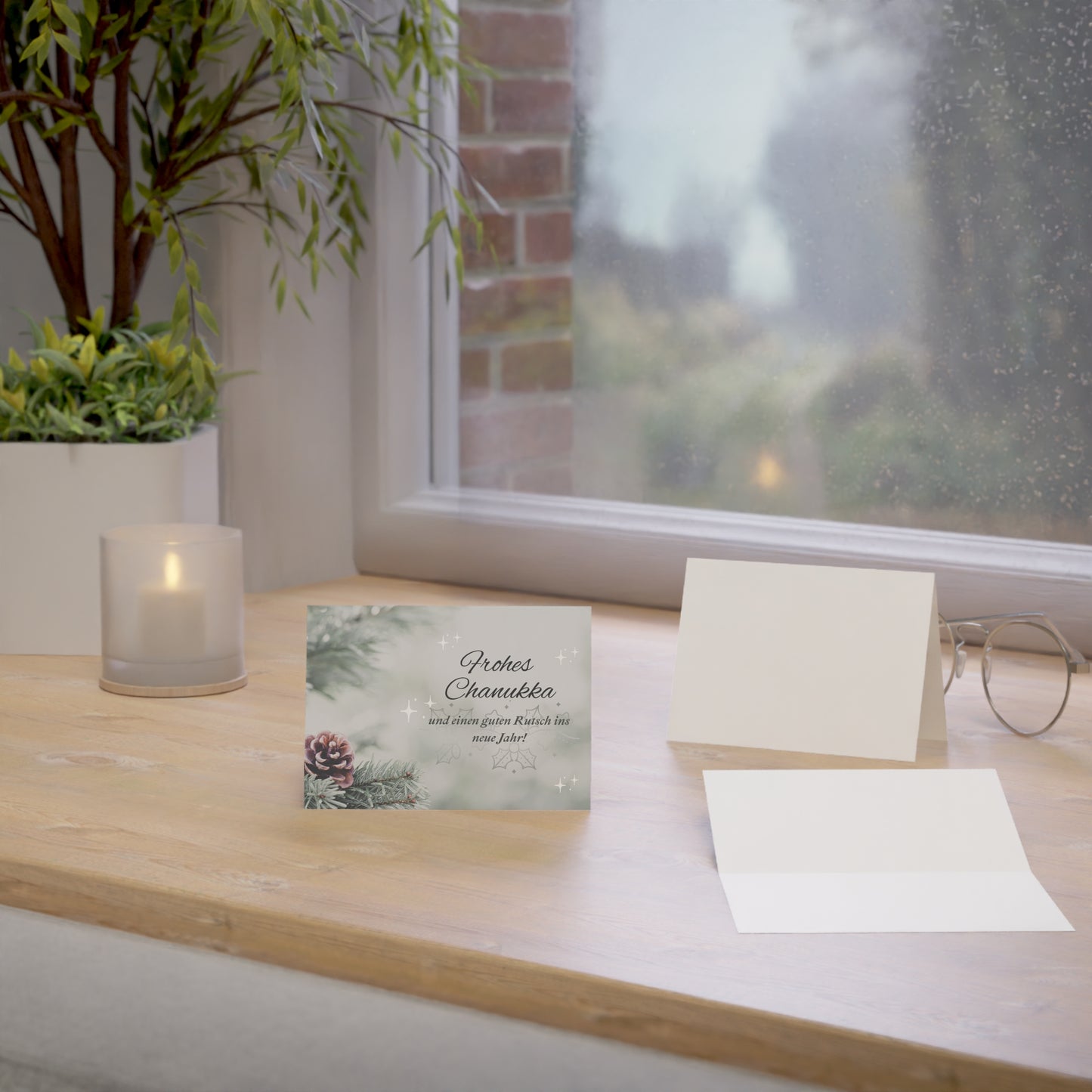Frohes Chanukka Greeting Cards