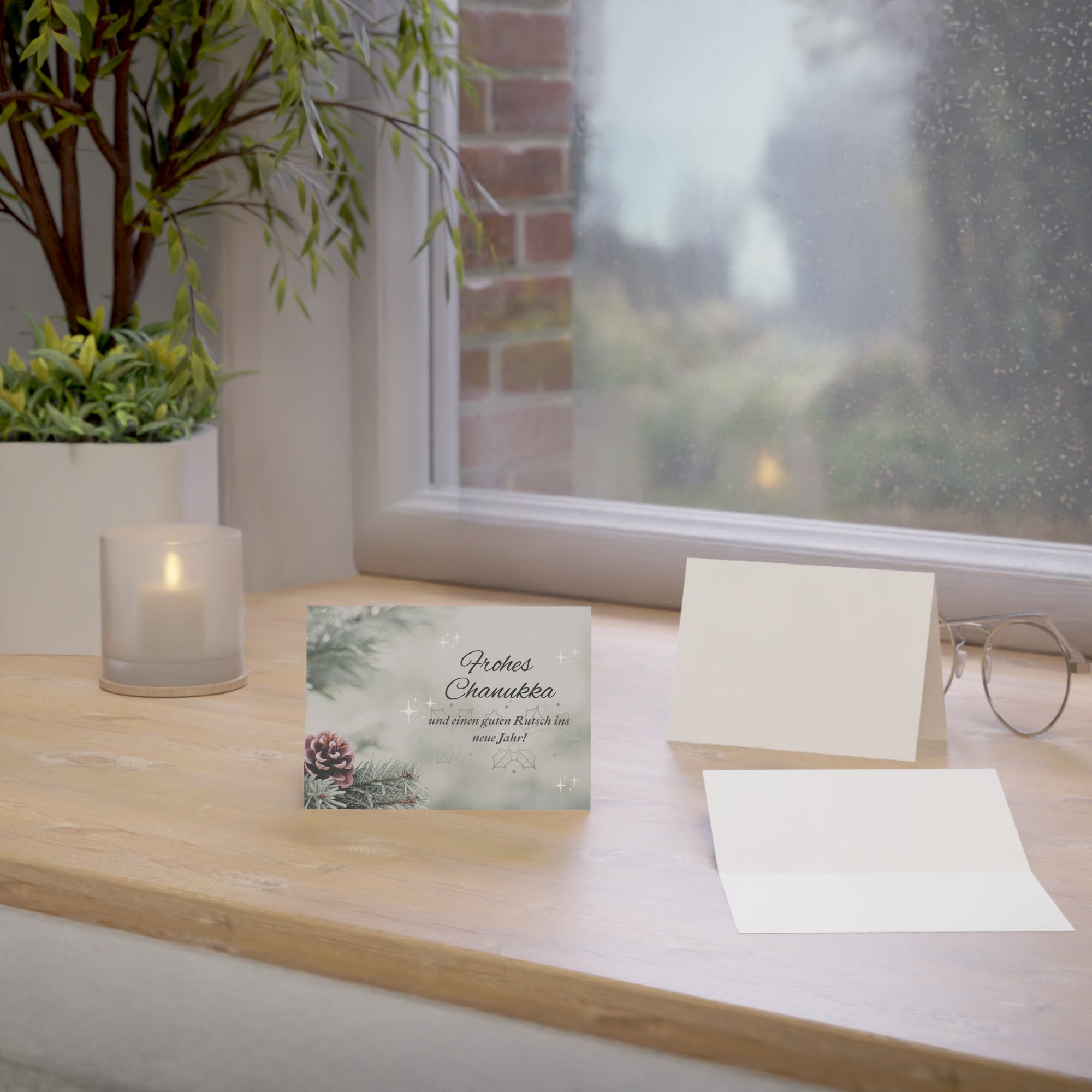Frohes Chanukka Greeting Cards