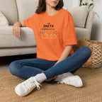 The Personalized Pumpkin Patch T-Shirt, Your family name Pumpkin Patch Fall Tee for autumn family photos, Pregnancy announcements
