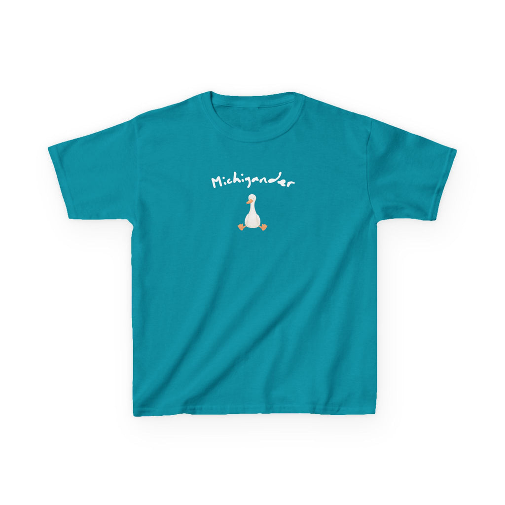 Kids Michigander Goose Tee, Michigan goosey Kids T-Shirt