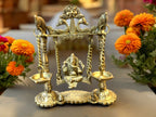 Ganesha on Jhula with Diya’s