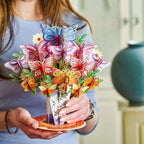 HugePop Butterfly Pop Up Card with Detachable Bouquet by Paper Love