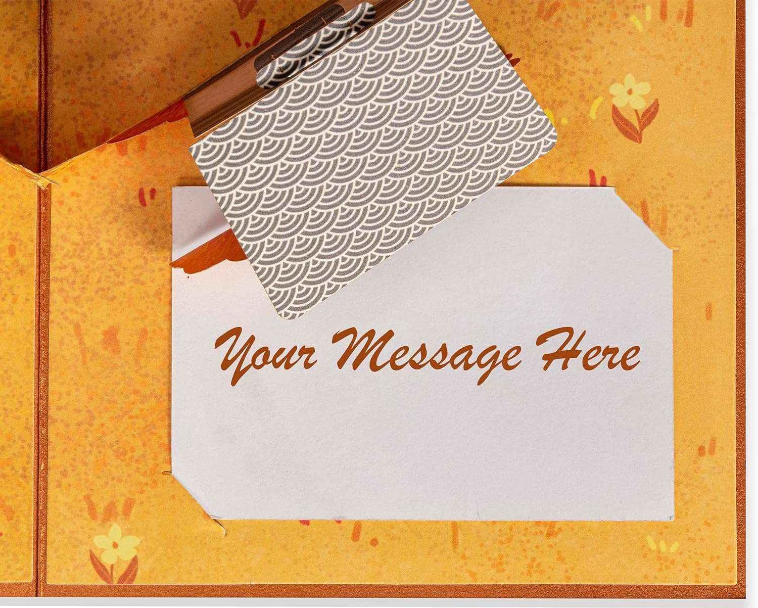 Fall Foliage Popup Card by Paper Love