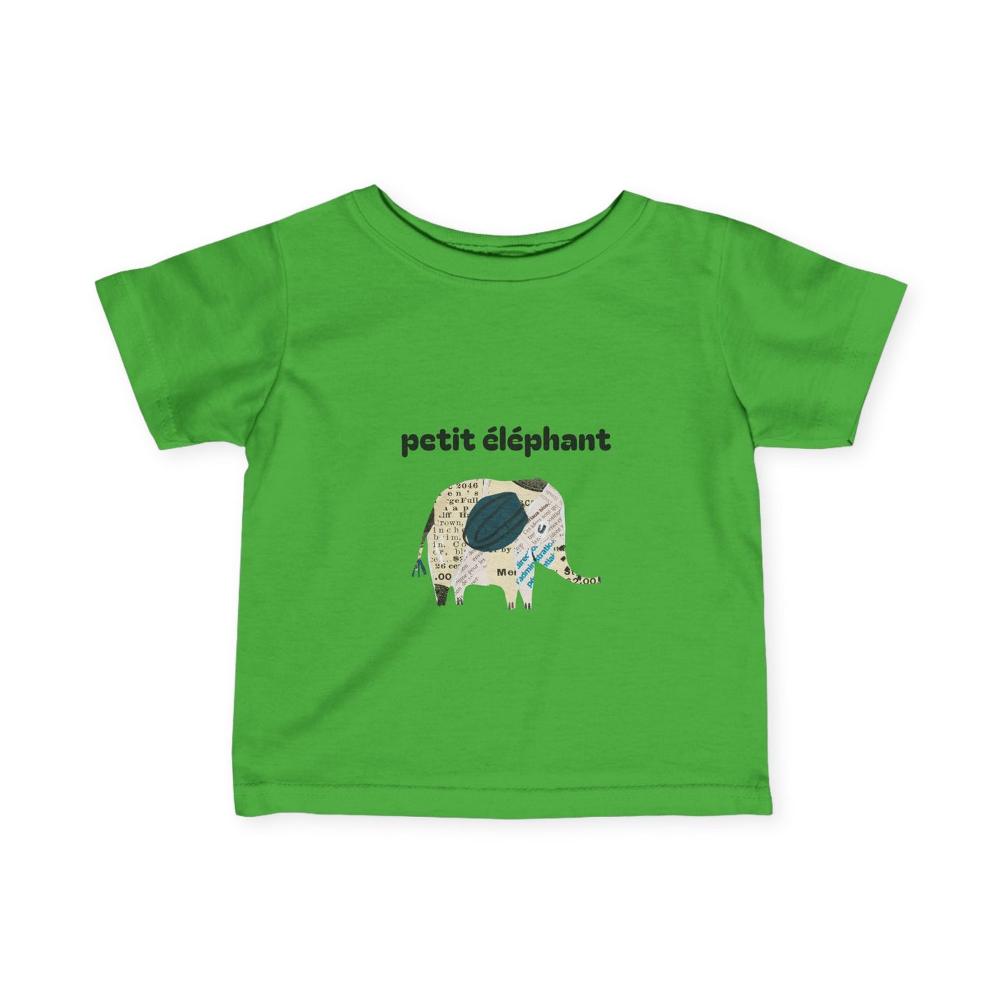 Petit éléphant Infant Fine Jersey toddler Tee
