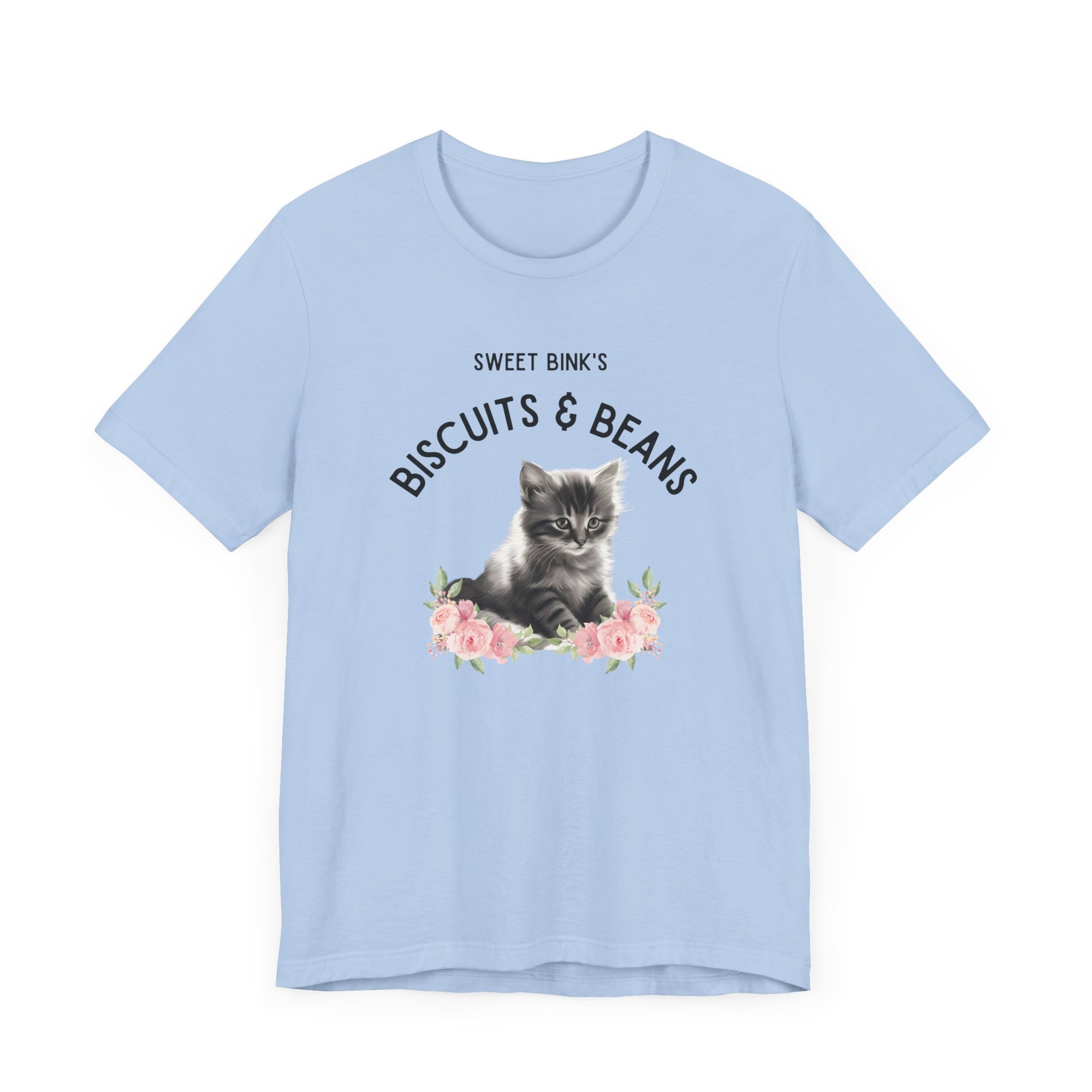 Sweet Bink's Biscuits and Beans cat tee