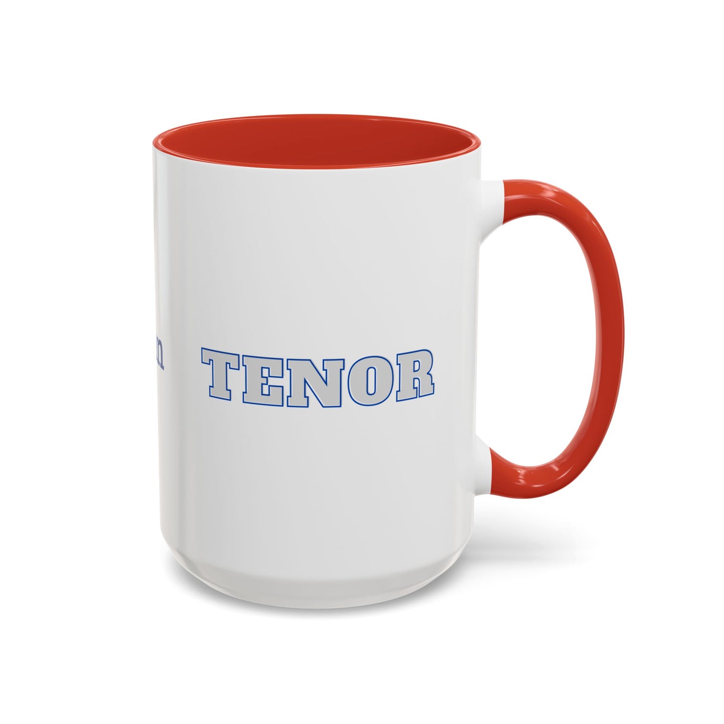 Customizable Tenor Singer Coffee mug