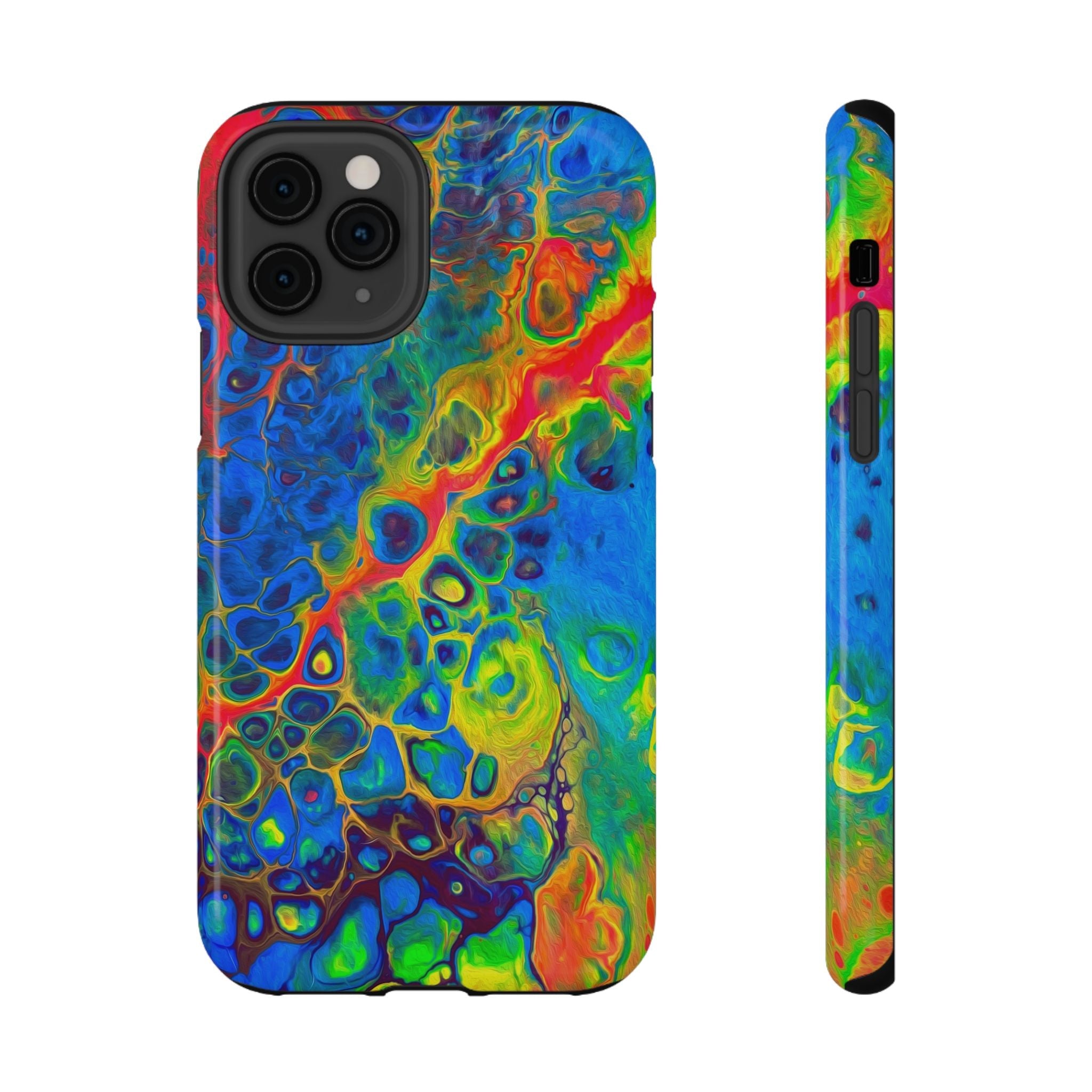 Bespattered Facade Rainbow Impact-Resistant Case
