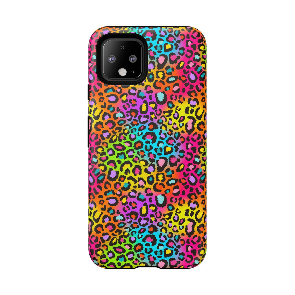 Bespattered Facade Rainbow Leopard Tough Case