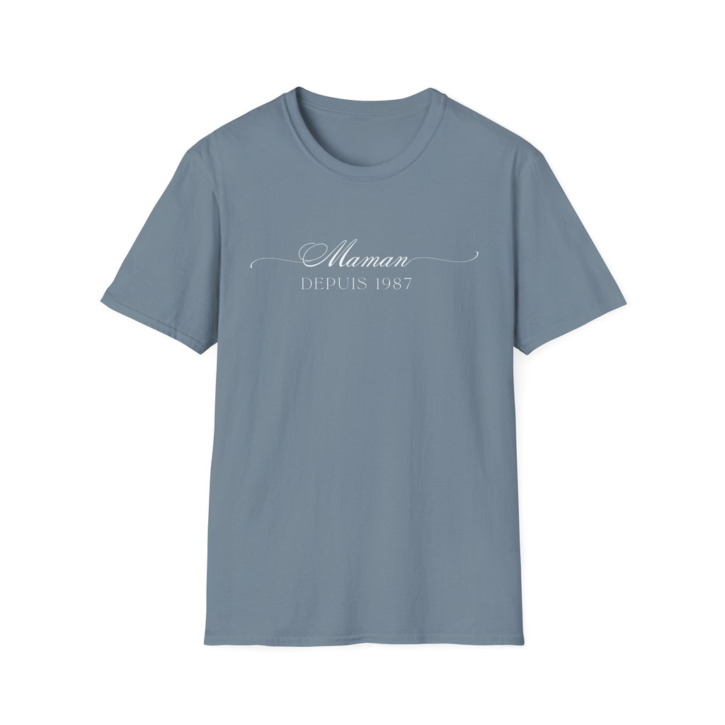 Maman Since (year) customizable T-Shirt