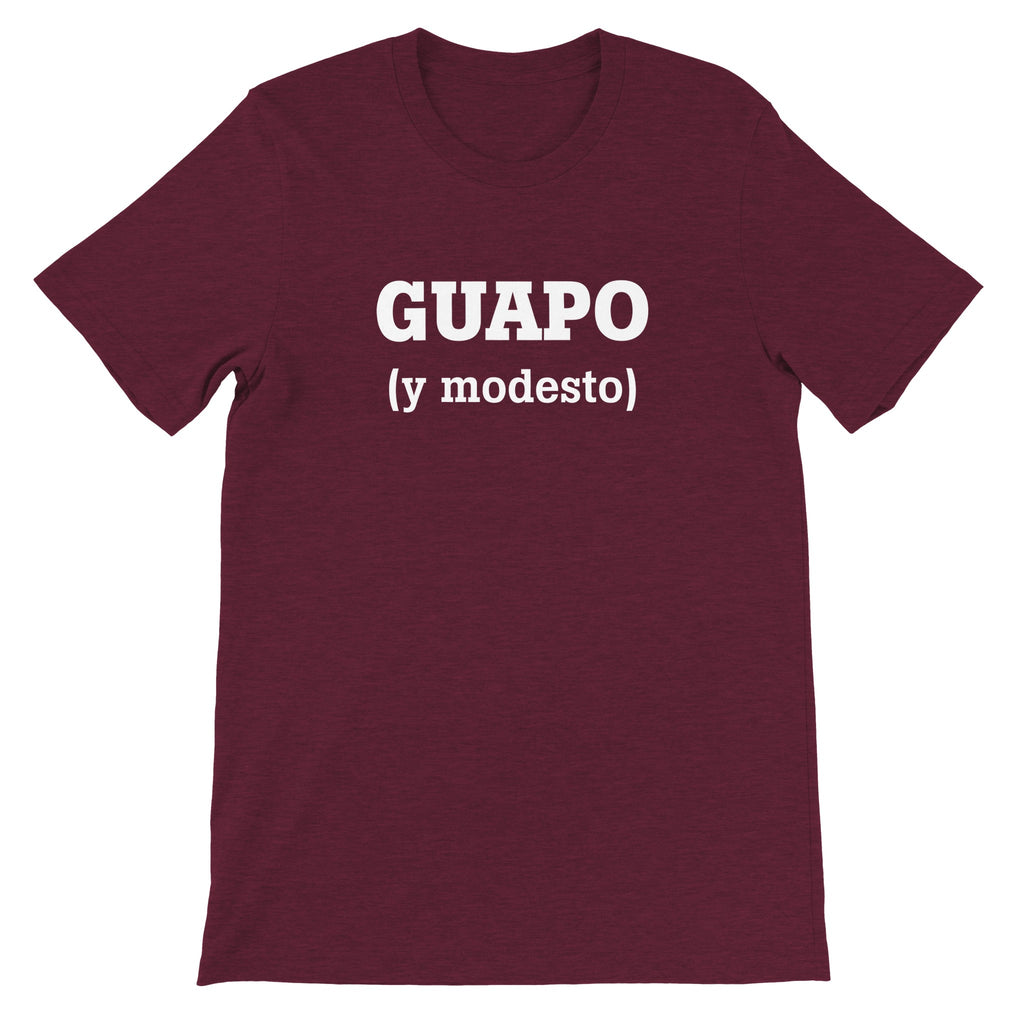 Guapo y modesto tee