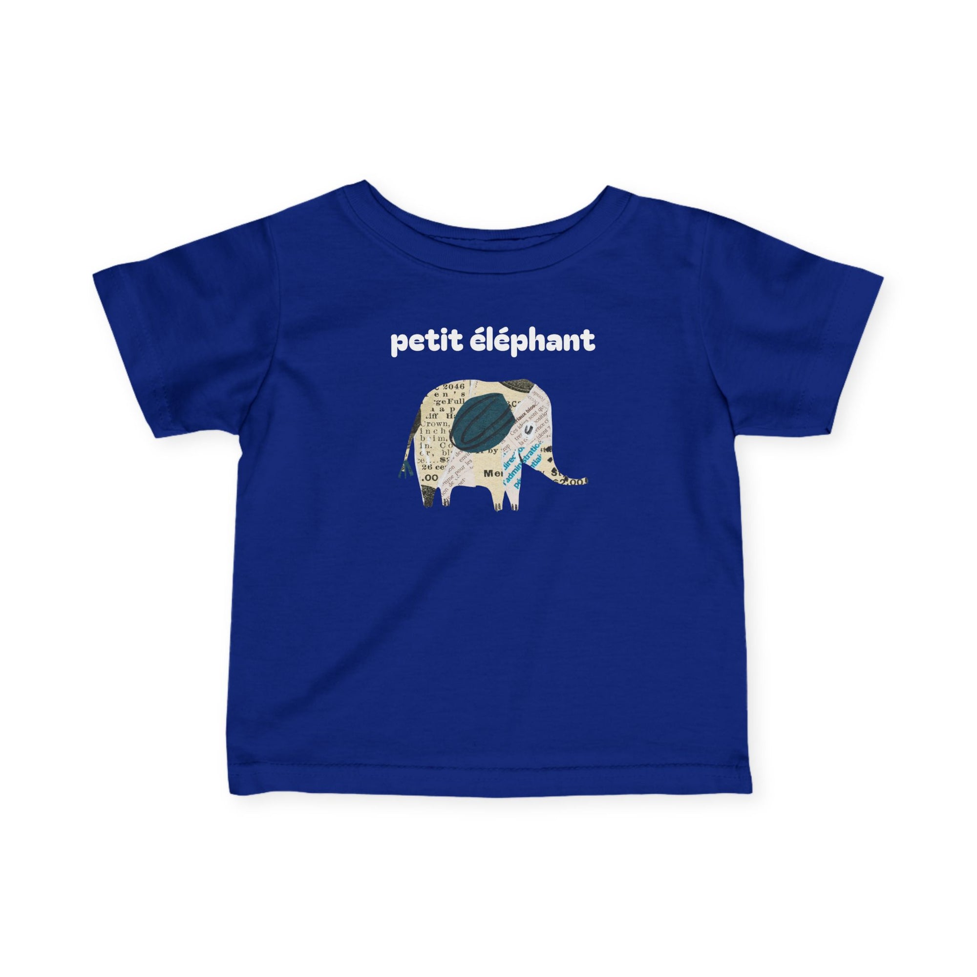 Petit éléphant Infant Fine Jersey Tee - Kids clothes - child tee