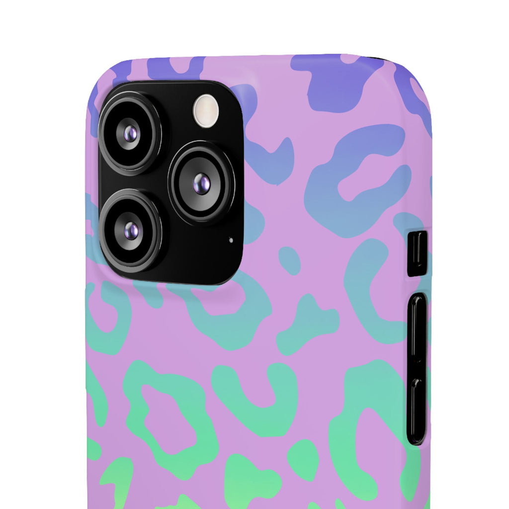 Bespattered Facade Rainbow Leopard Snap Case