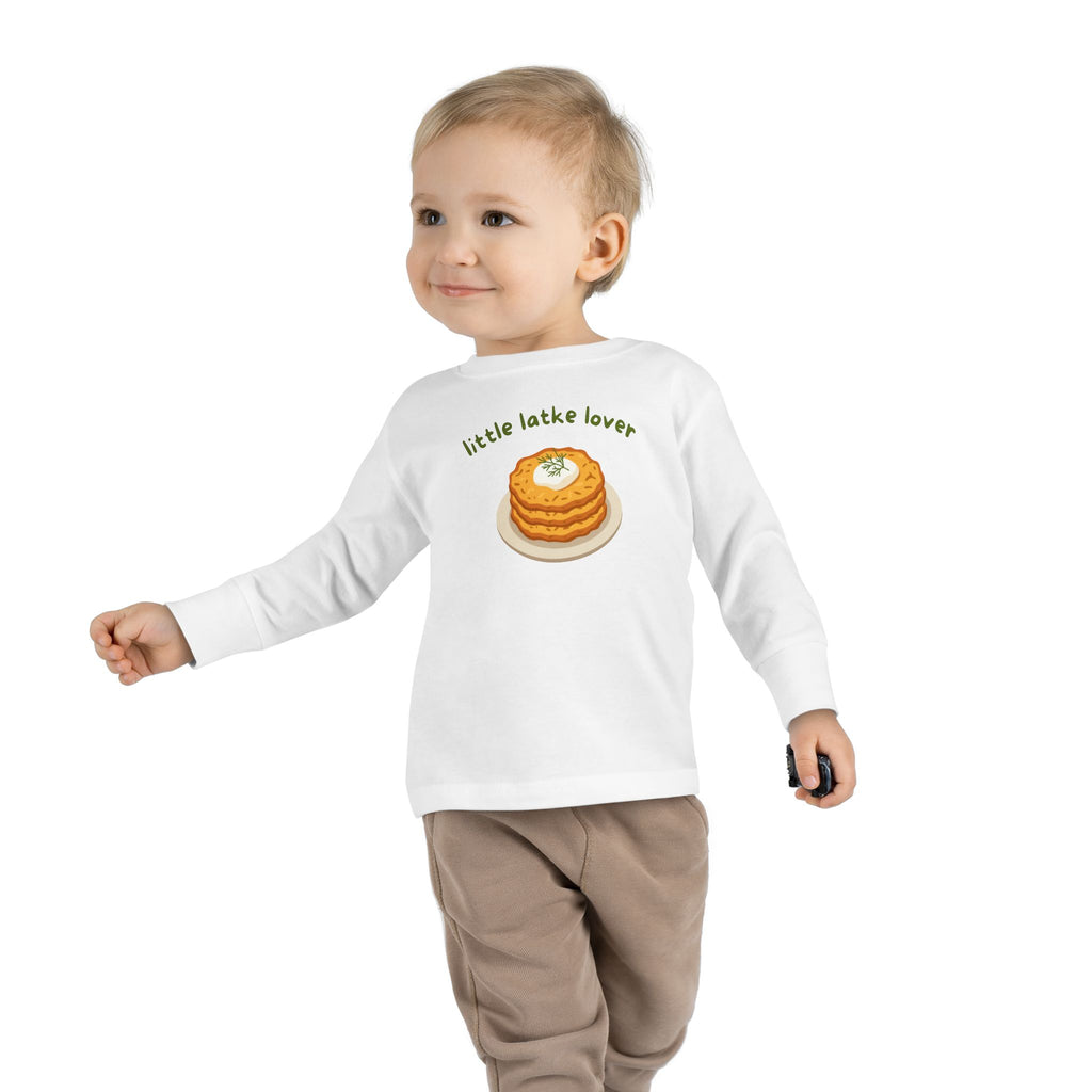 Little Latke Lover Potato Pancake Long Sleeve Tee