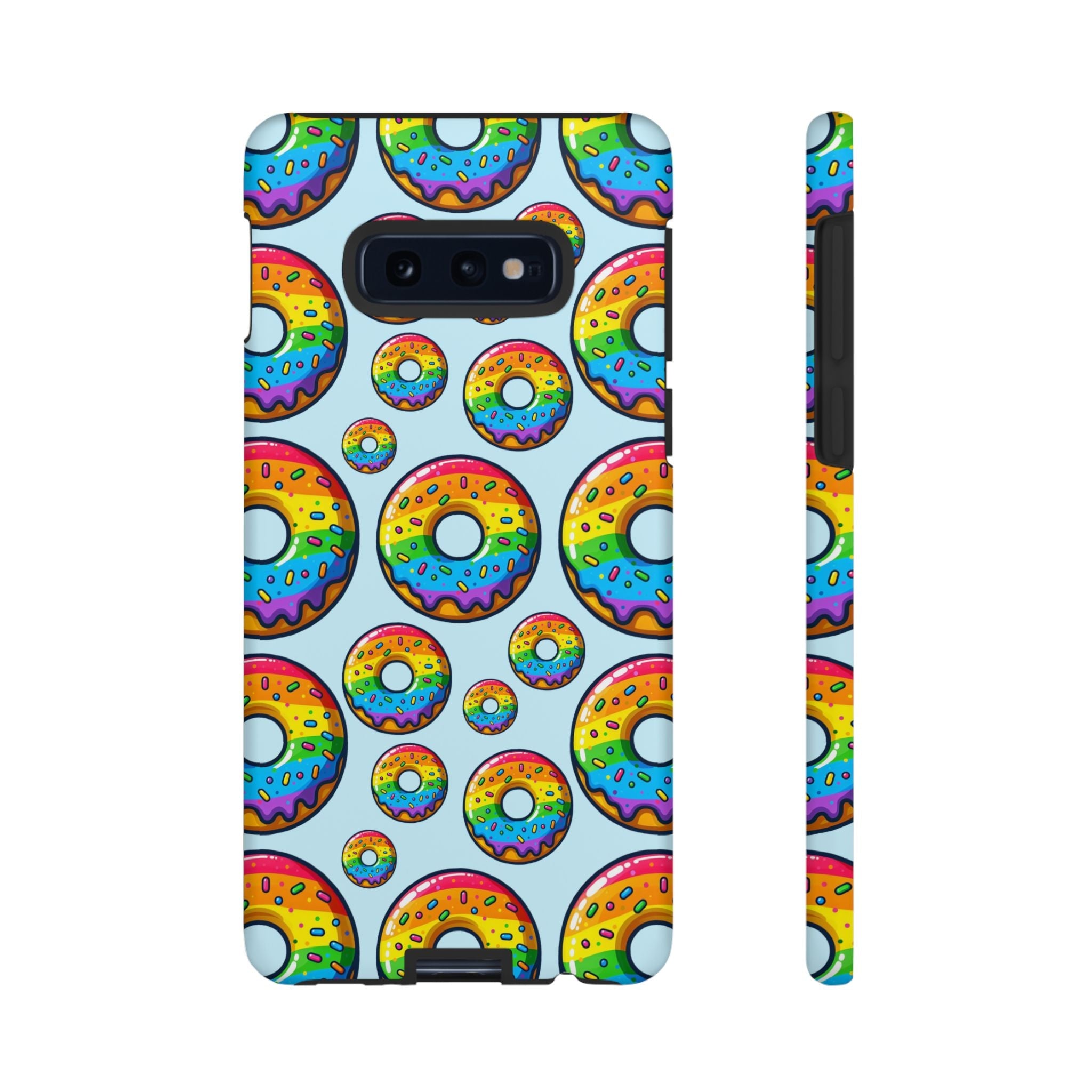 Bespattered Facade Rainbow Sprinkle Donut Tough Case