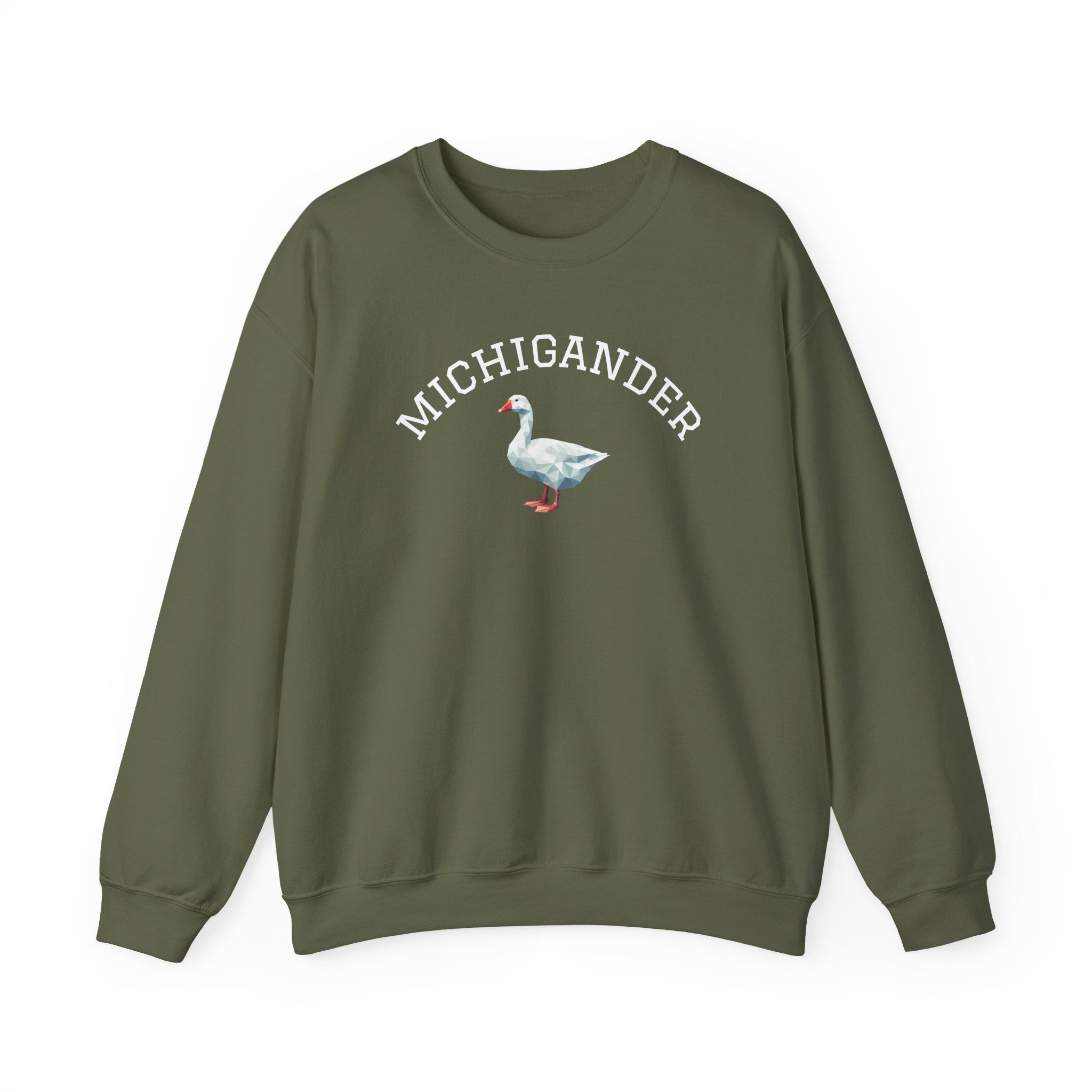 Michigander Goose Sweatshirt (collegiate)