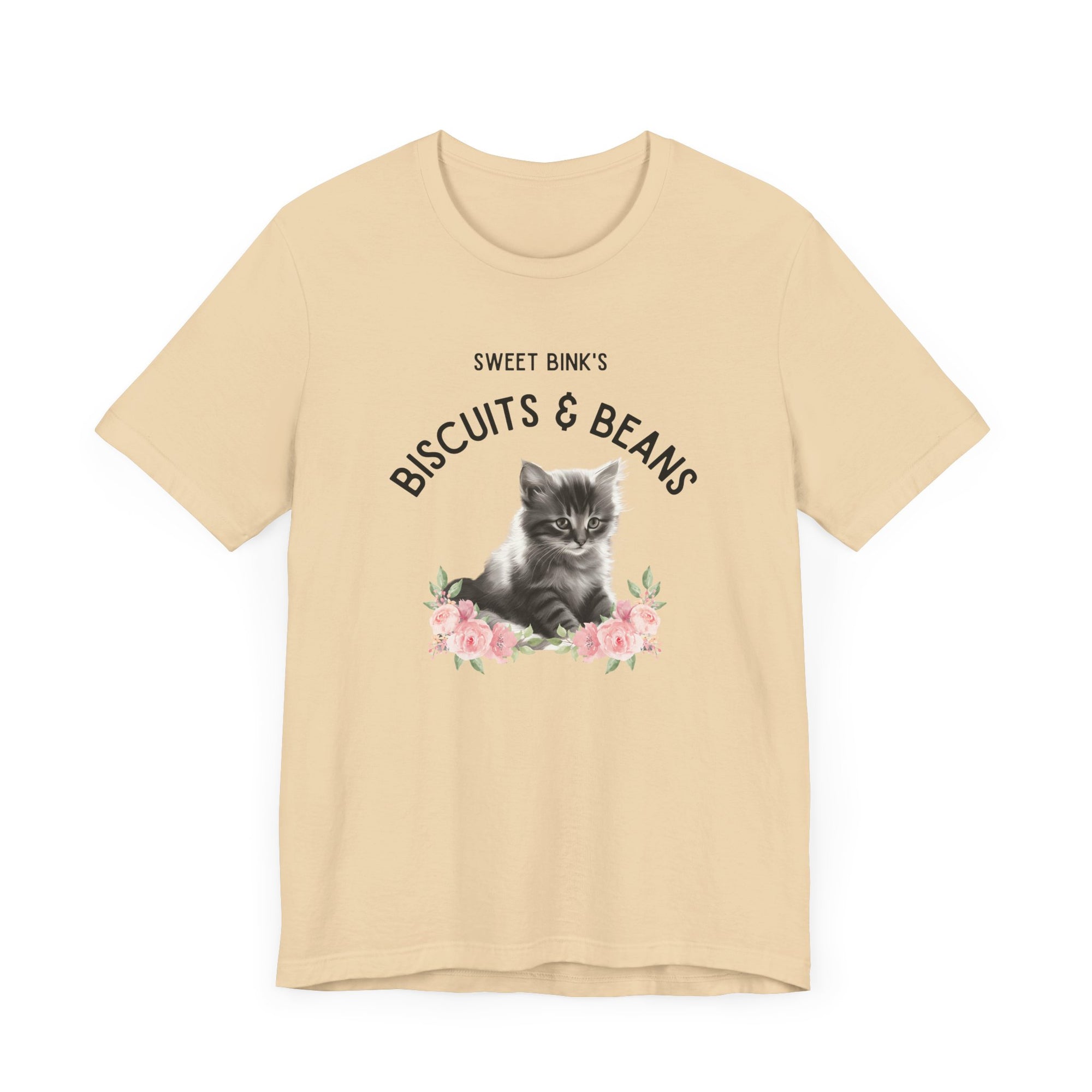 Sweet Bink's Biscuits and Beans cat tee