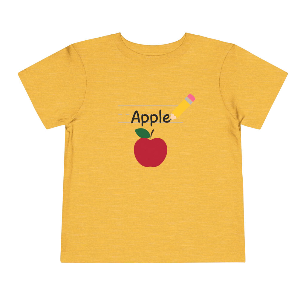 Apple Pencil Toddler Tee Shirt