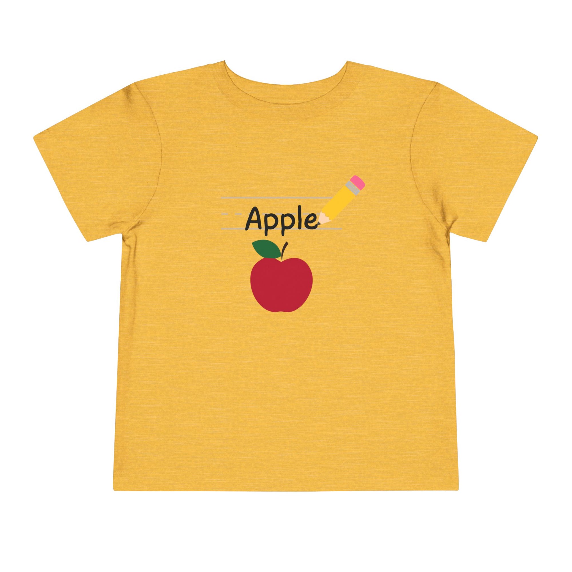 Apple Pencil Toddler Tee Shirt