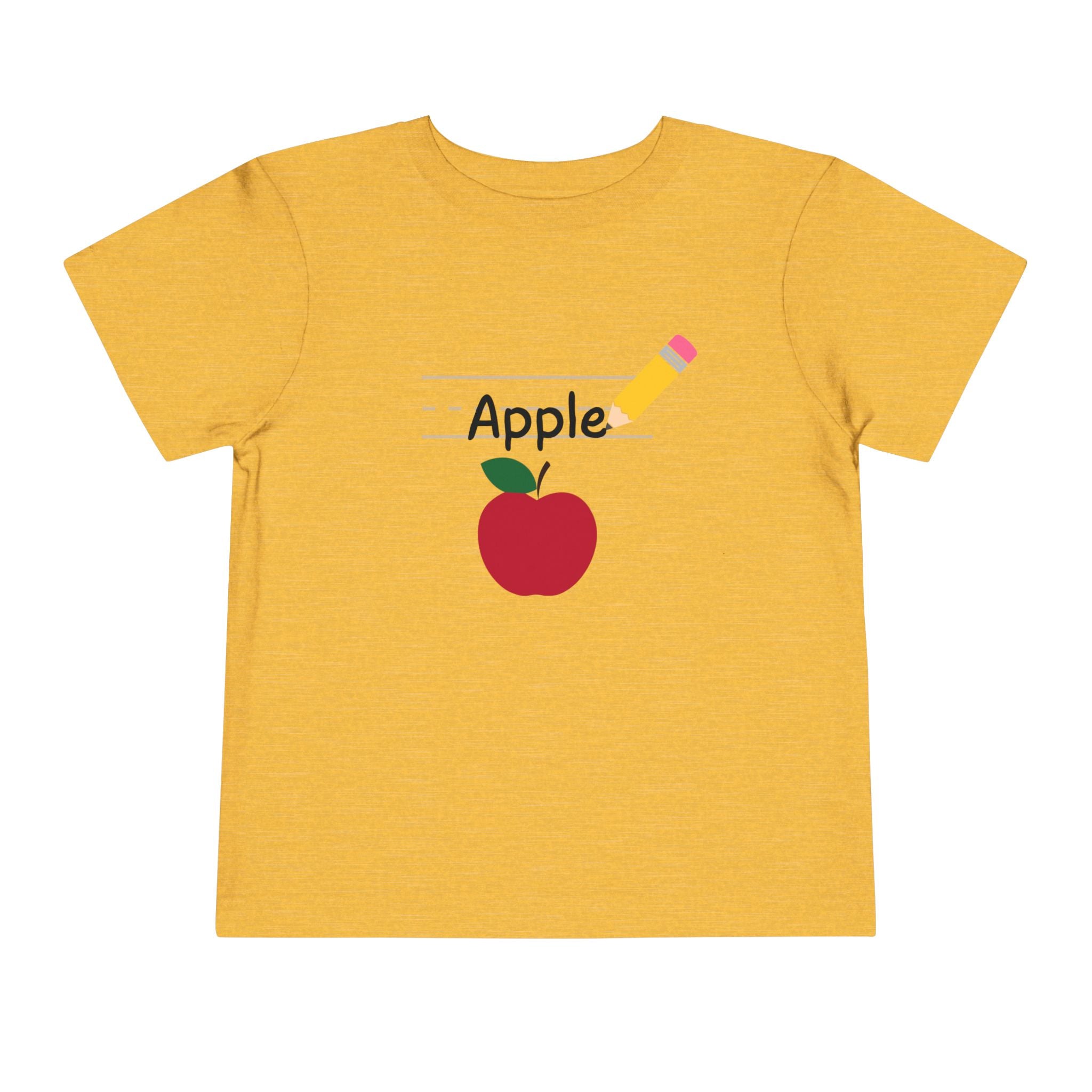 Apple Pencil Toddler Tee Shirt
