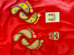 Laxmi Charan with Decorative Studs